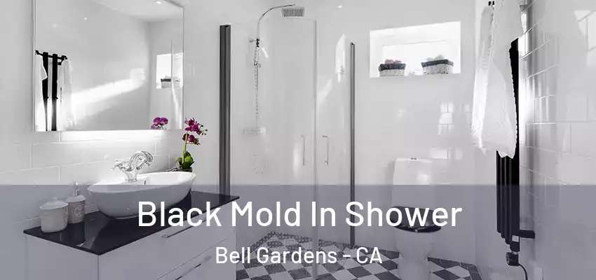  Black Mold In Shower Bell Gardens - CA