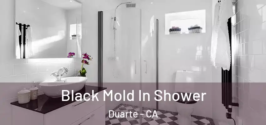  Black Mold In Shower Duarte - CA