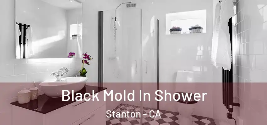  Black Mold In Shower Stanton - CA