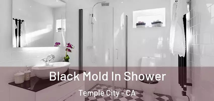  Black Mold In Shower Temple City - CA