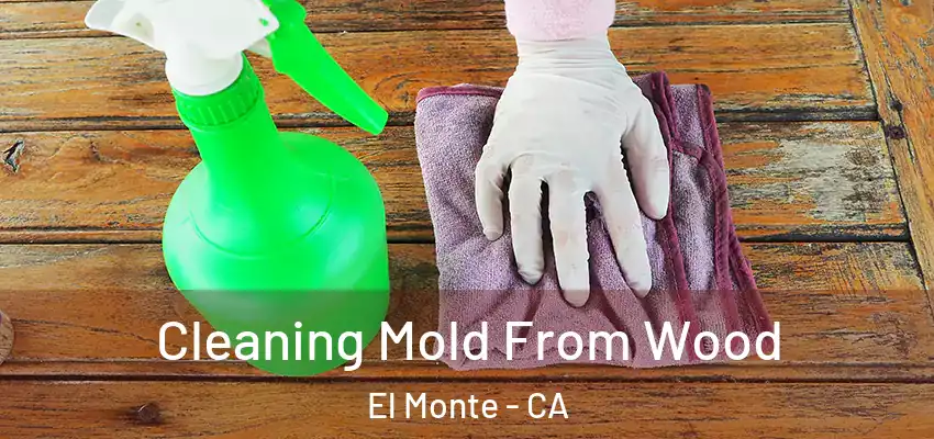 Cleaning Mold From Wood El Monte - CA