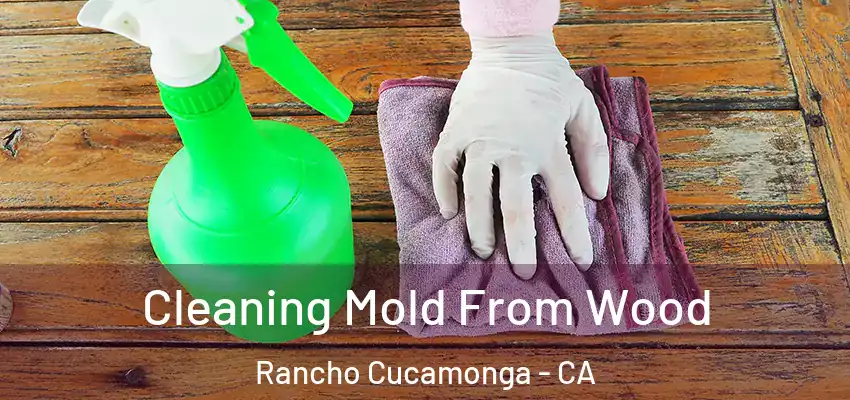  Cleaning Mold From Wood Rancho Cucamonga - CA