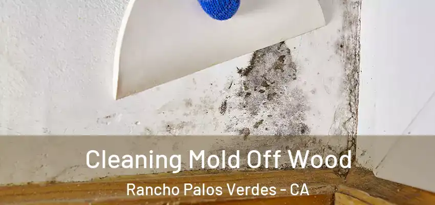  Cleaning Mold Off Wood Rancho Palos Verdes - CA