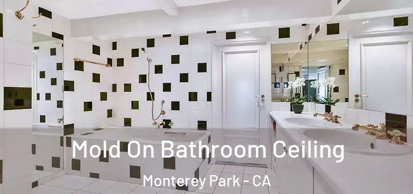  Mold On Bathroom Ceiling Monterey Park - CA