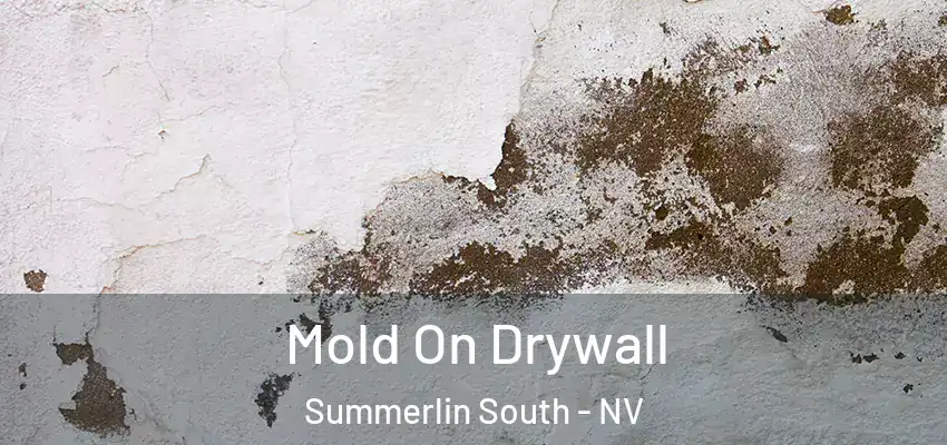  Mold On Drywall Summerlin South - NV