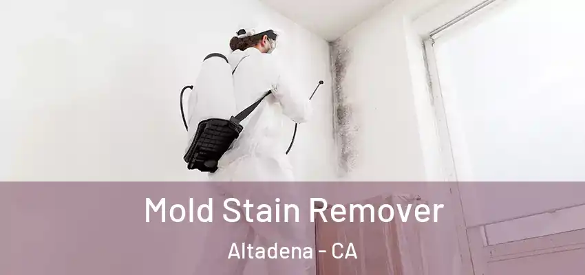  Mold Stain Remover Altadena - CA
