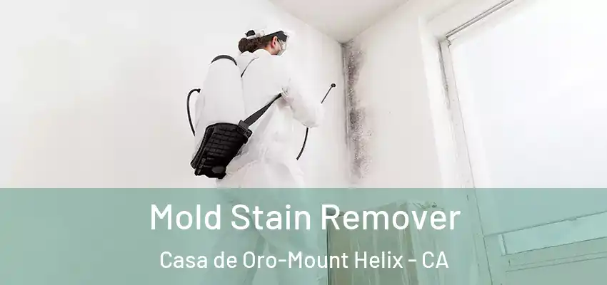  Mold Stain Remover Casa de Oro-Mount Helix - CA